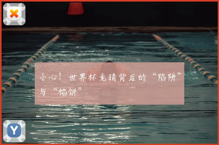 小心！世界杯竞猜背后的“陷阱”与“馅饼”