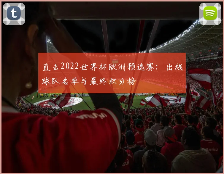 直击2022世界杯欧洲预选赛：出线球队名单与最终积分榜